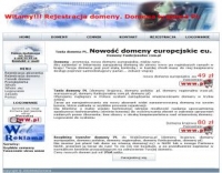 Rejestracja nowych domen w sewisie webdomena.pl